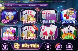 các thể loại game cá cược 77bet